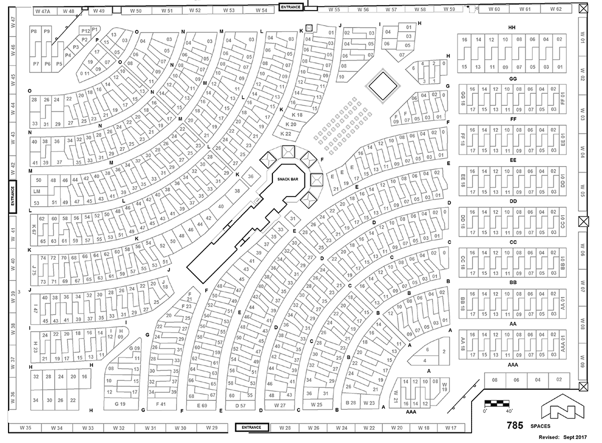 Paramount Swap Meet Map